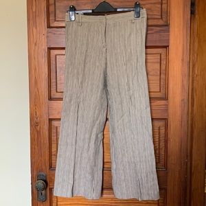 BCBGMaxazria Wide Leg Pinstripe Pant